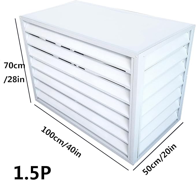 Outdoor air conditioning fence, outdoor air conditioning hidden protective cover - Image 2