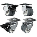 2" Caster Wheels Set of 4 by HOLKIEUSA