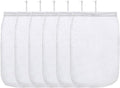 ALEGI Aquarium Filter Media Bag Extra Fine, Reusable 180 Micron Drawstring Mesh by ALEGIAquarium