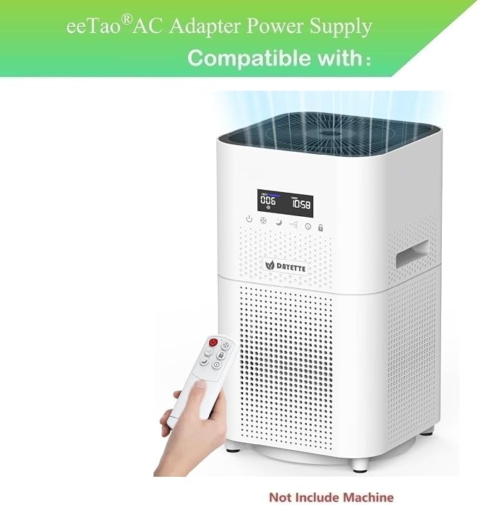 24V Adapter for DAYETTE AP401 H14 Air Purifiers 48W for Home | eeTao Adapter - Image 2