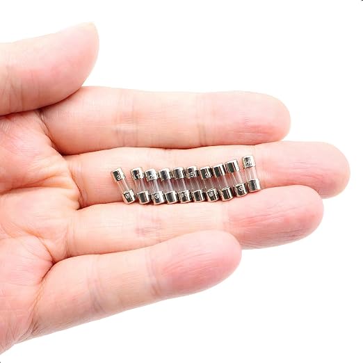 SIXQJZML 10 Pack F3AL Fast-Blow Mini Fuse 3A Max 3 amp 125V Glass Fuses 0.14 x - Image 6