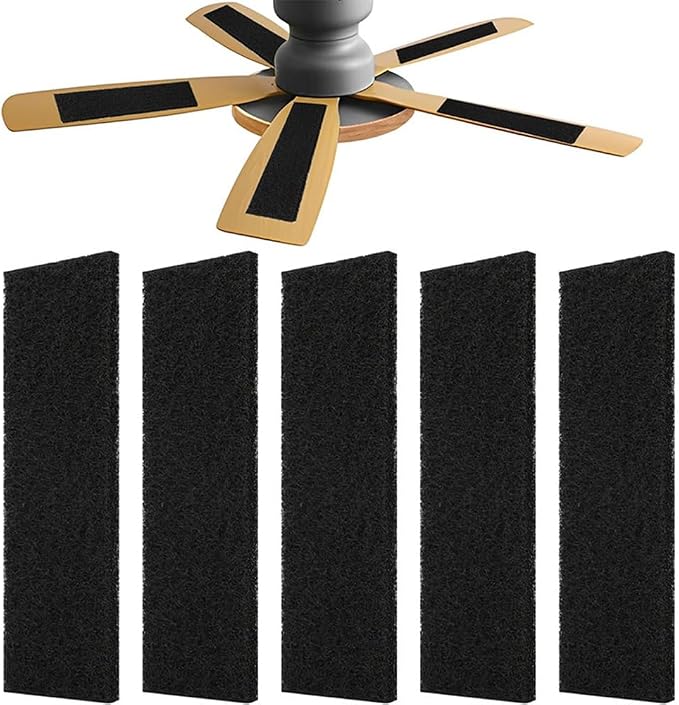 Ceiling Fan Filters for Blades 5-Pack Set Air Filters - Image 4