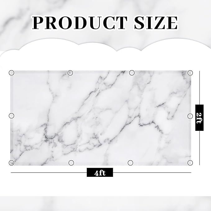 Hortsun Pack of 2 Fluorescent Light Covers 4 x 2 Feet Magnetic Ceiling Light - Image 2
