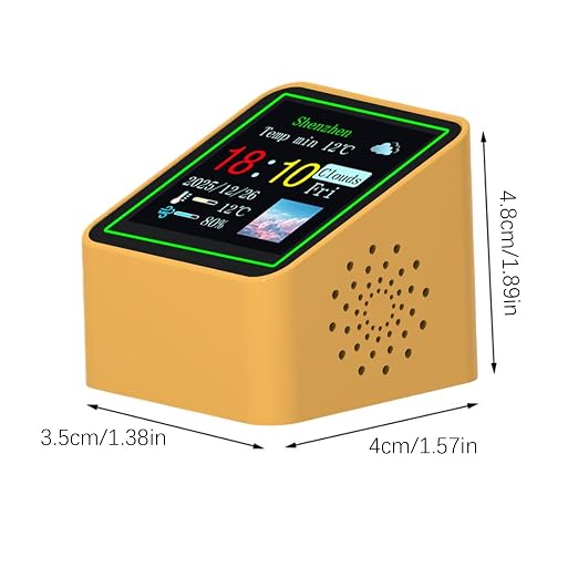 Clock Weather Smart, Temp Humidity Sensor, Station Digital Aid - Image 5
