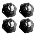 4 Pack Self Adhesive Caster Wheels, Swivel Wheels by WEITELAI