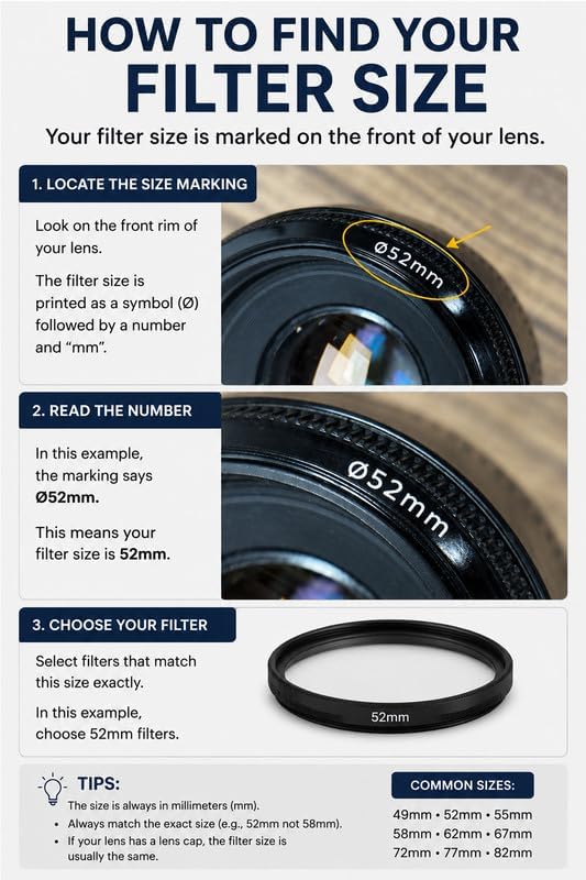Tiffen 46mm UV Protector Filter 46mm Lens Filter Impact & Scratch Resistant | - Image 11