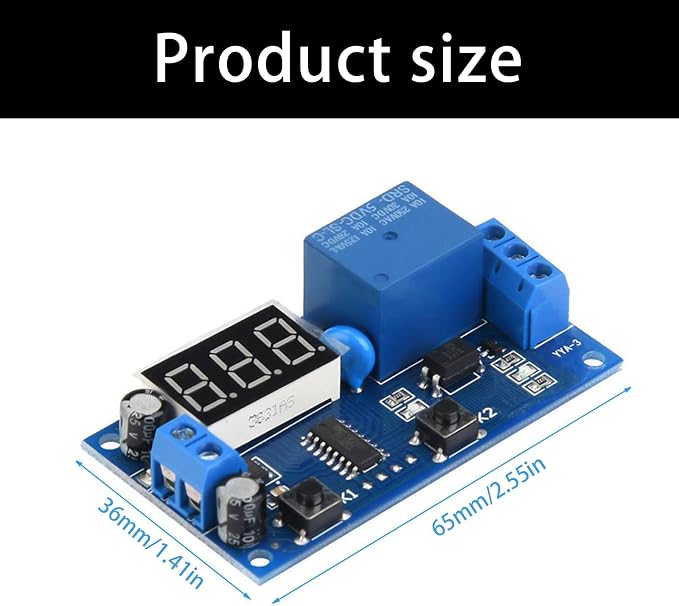 Digital Display Module Countdown Switching Control Module Timer Delay Time - Image 3