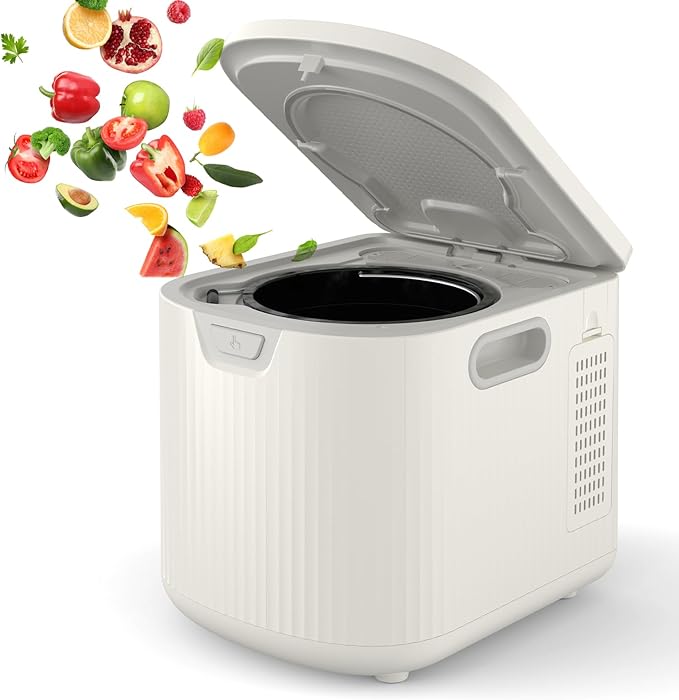 2.5L Electric Composter Countertop, 3 Modes Kitchen Smart Compost Bin by Homfan