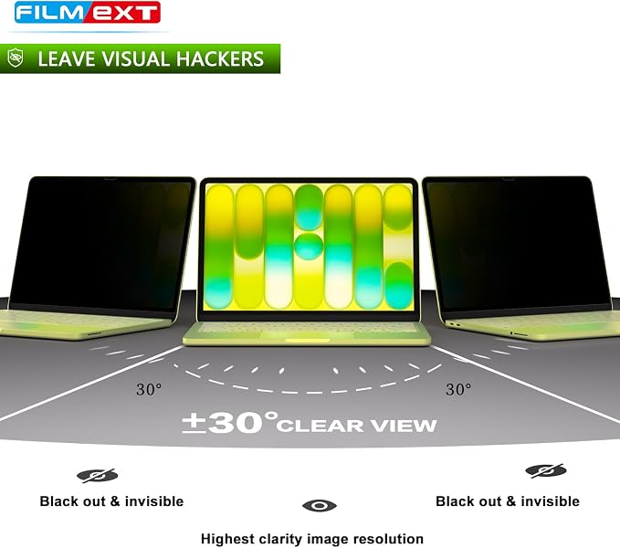 FILMEXT Privacy Screen for Macbook Neo 13 inch, Removable Mac neo 13" Privacy - Image 2