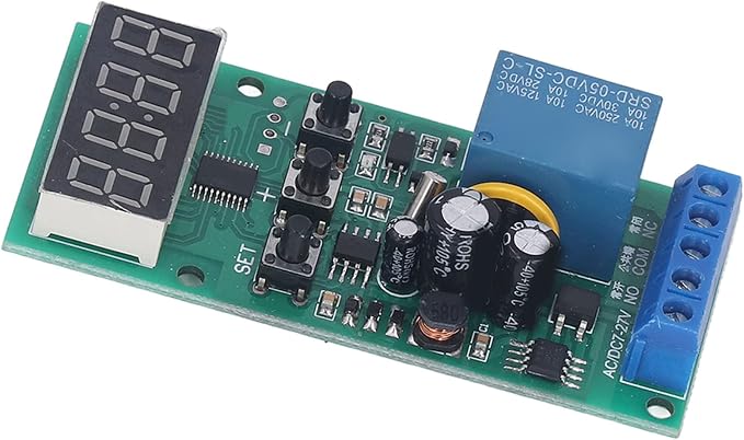 Real Time Timing Switch Relay Module PCB, 7-27V Power Supply, Synchronization - Image 9