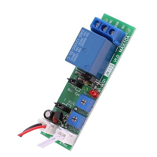High Precision Adjustable Timer Relay Module Machine Test Circuit DC 5V 12V 24V - Image 8