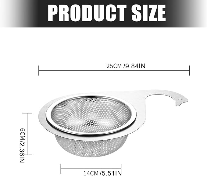 Stainless Steel Sink Faucet Hanging Organizers Strainer Basket - Image 9