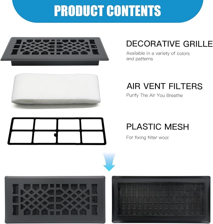 Matte Black Floor Register - Image 7