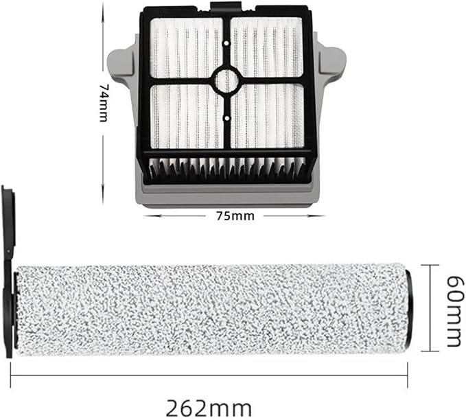 Compatible For Tineco ，Floor One S7， Steam Main Brush Hepa Filter ，Compatible - Image 3
