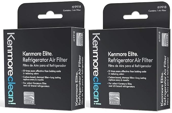 9918 Elite Refrigerator Air Filter 2 Pack by EnterparkOnly