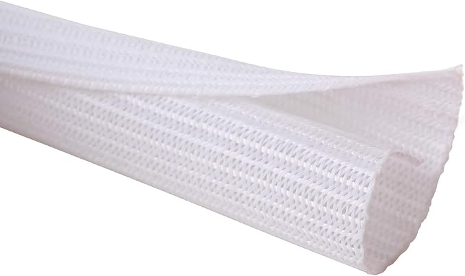 Alex Tech 25ft - 1/4 inch Cord Protector Wire Loom Tubing Cable Sleeve Split by AlexTech