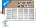 Fits 26x10 Duct Opening | Steel Return Air Grille by Handua | Vent Cover Grill by Handua
