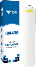 Hydro Guard HDGT-SED5 Twist Sediment Filter, 5 Micron, Polypropylene, 2-5/8 x by espwaterproducts