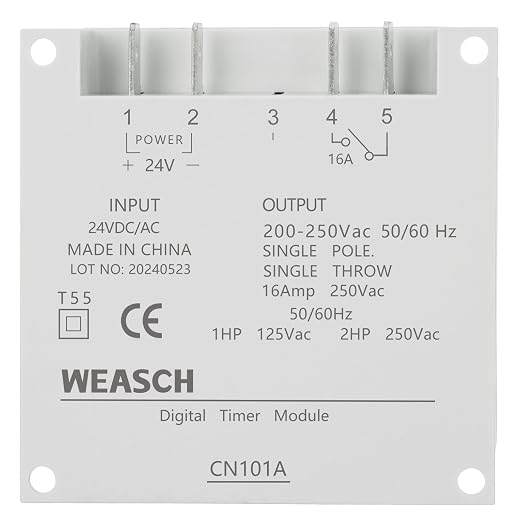 Timer Switch, DC/AC 24V 16Amp, Digital LCD Power Programmable Timer Time Relay - Image 8