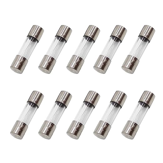 10pcs F1AL250V 5 X 20MM 1A Fast-Blow Glass Fuse - 250V by COMPSTUDIO