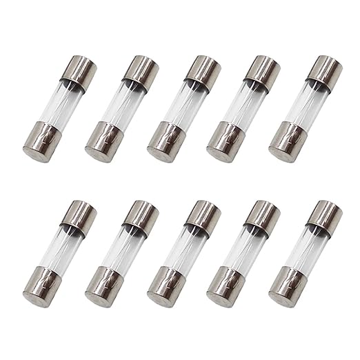 10Pcs F3.5AL250V 5x20mm Glass Fuse 3.5A Fast Blow fuses by COMPSTUDIO