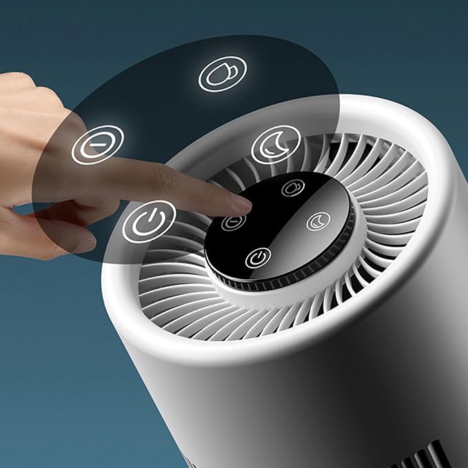 2 in 1 Air Purifier and Humidifier, 5W 4L Water Tank Quiet Humidifier, USB - Image 3