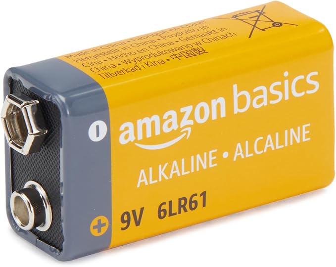 Amazon Basics 12-Pack 9V Long-Lasting Alkaline Batteries, 5-Year Shelf Life - Image 2