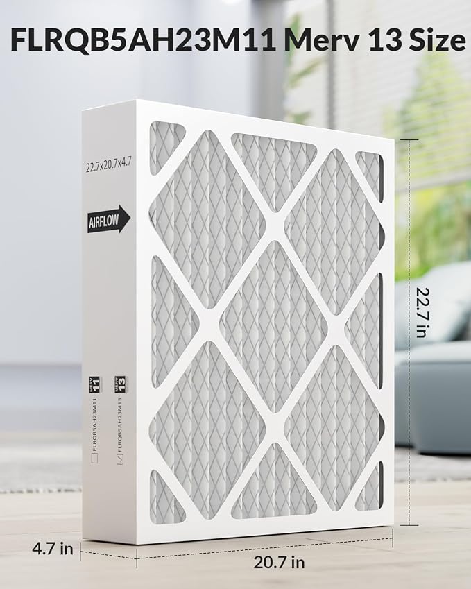 FLRQB5AH23M11 22.7x20.7x4.7 Air Filter Merv 13, Compatible - Image 5