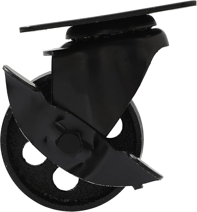 FactorDuty Set of 4 Metal Swivel Plate Caster Wheels - Image 8