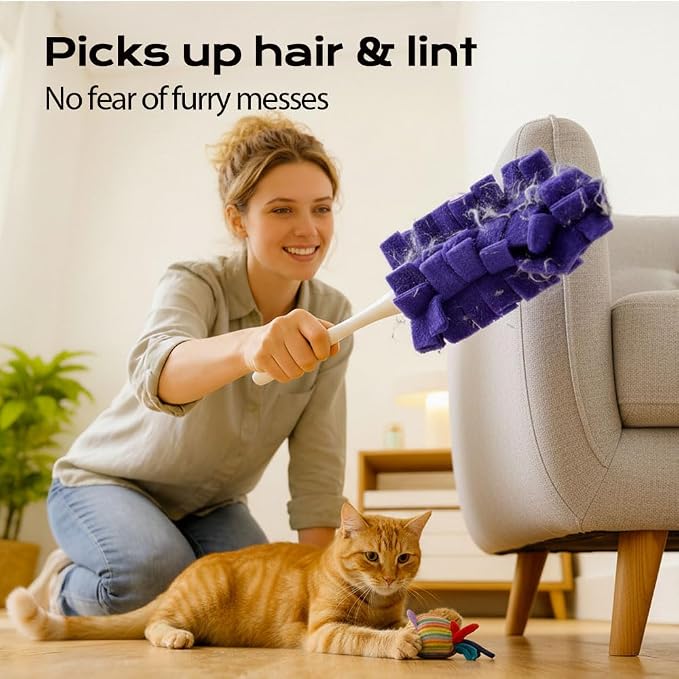 Duster Refills Reusable, 360° Heavy Duty Fleece Reusable Duster Refills Duster - Image 4