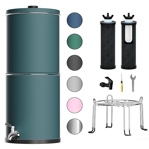 Purewell 3-Stage 0.01μm Ultra-Filtration Gravity Water Filter System, NSF/ANSI by Purewell