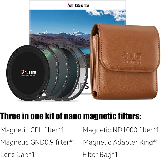 7artisans Nano Magnetic Filter UV Filter ND Light Reduction Filter/CPL - Image 6