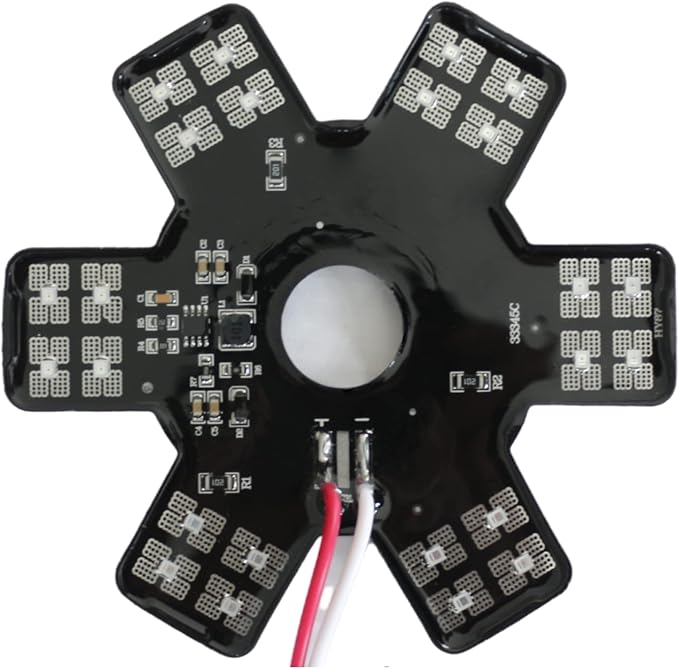 Air Cleaner LED Light 5" Truck Decorative Hex Style Air filter Lamp - Image 2