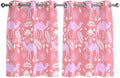 2 Panel Kitchen Cafe Curtains, Desert Camel Sunlight Filtering Nature Air by Hokiten