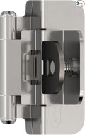 Amerock BPR870026 | Cabinet Hinge | 3/8 in Inset Double Demountable | Polished by Amerock