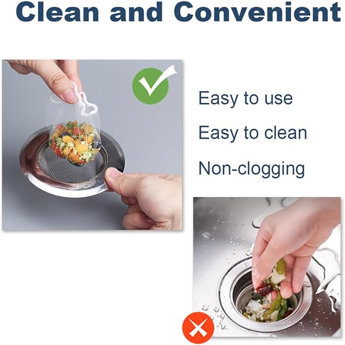 Disposable Sink Strainer Mesh Bags - Image 3