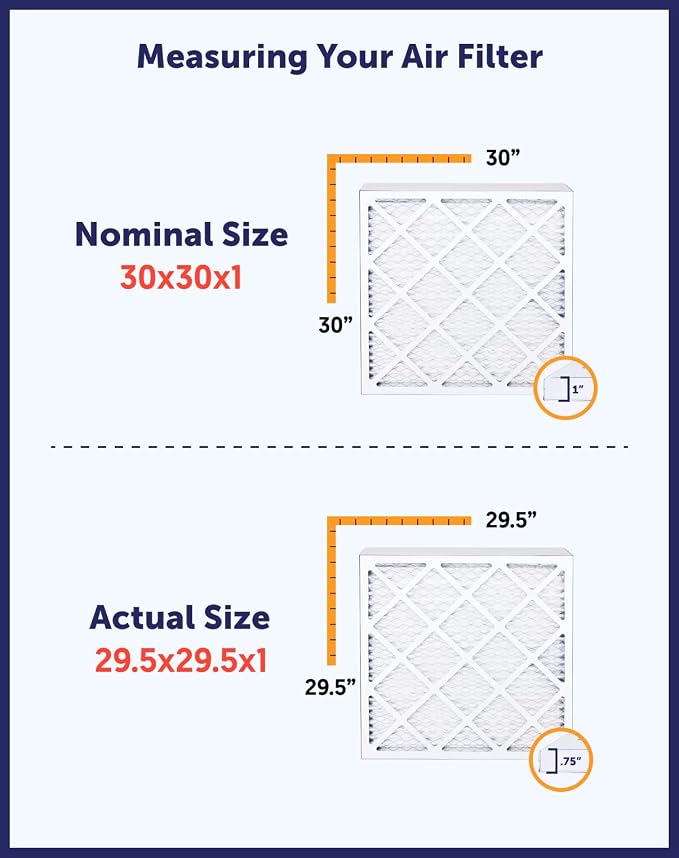 Filter King 19x23x1 Air Filter | 6-PACK | MERV 8 HVAC Pleated A/C Furnace - Image 7