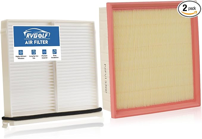 Engine+Cabin Air Filters Kit Fit by RVgolf
