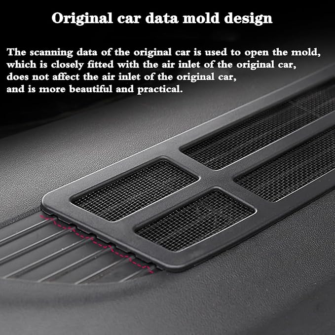 Air Intake Protective Cover for Tesla Model 3 2021-2023 Air Flow Vent Protect - Image 4