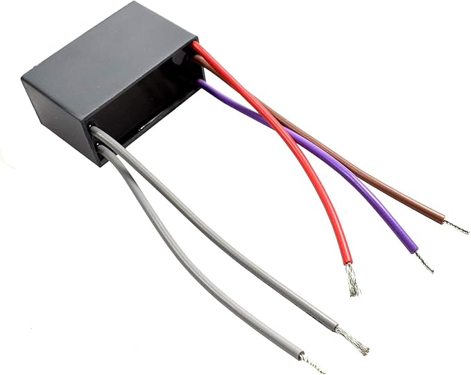 HQRP Capacitor CBB61 fits Harbor Breeze Ceiling Fan 4uf+5uf+5uf 5-Wire UL Listed - Image 3