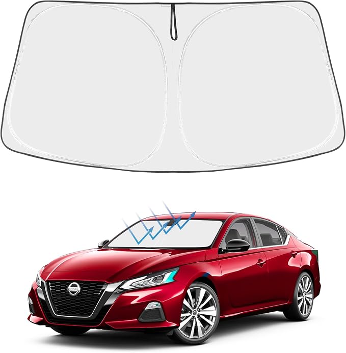Proadsy Windshield Sun Shade for Nissan Altima 2019-2025 2026 4-Layer Foldable by Proadsy
