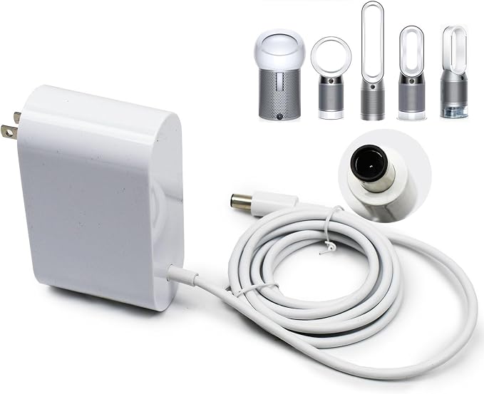 Replacement Charger for Dyson Air Purifier Fan BP01 TP04 TP4A HP04 TP05 TP06 by AMOWA