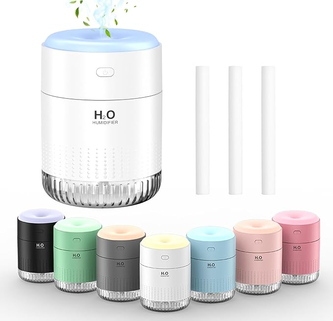 SZO Plant Humidifier Indoor, 500ml White by SZOLLC