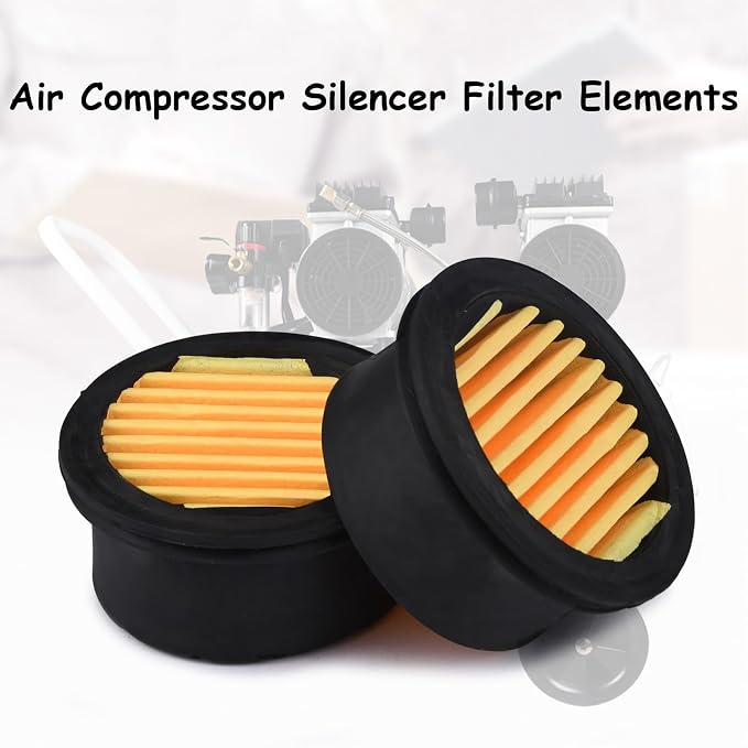 4Pcs Air Compressor Silencer Filter Elements, Air Compressor Intake Filter - Image 6