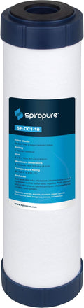 SpiroPure SP-CC1-10 10x2.5 Catalytic Carbon Water Filter Cartridge by SpiroPure