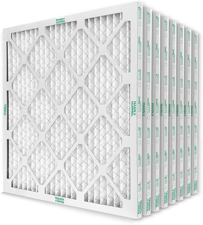 Mann+Hummel 20x23x1 MERV 8 Pleated HVAC AC Furnace Air Filters. Box of 8. by MannHummel