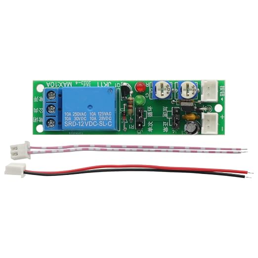 Adjustable Cycle Timer Delay On/Off Switch Power Supply Relay Shield DC 12V - Image 4