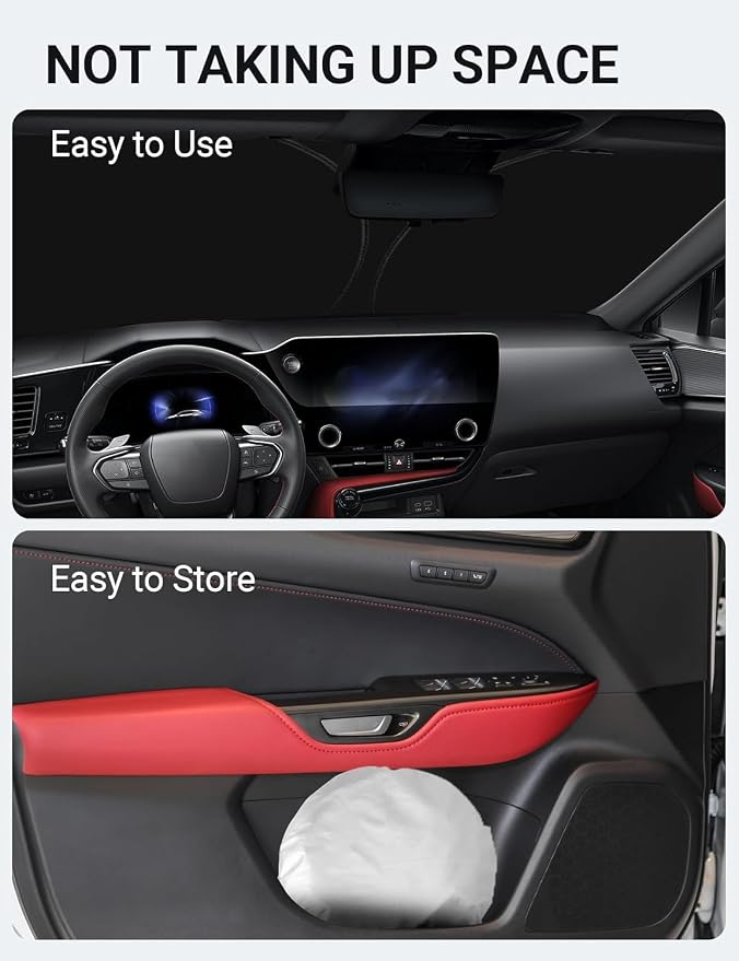 Proadsy Windshield Sunshade for 2022-2025 2026 Lexus NX NX250 NX350 NX350h - Image 9