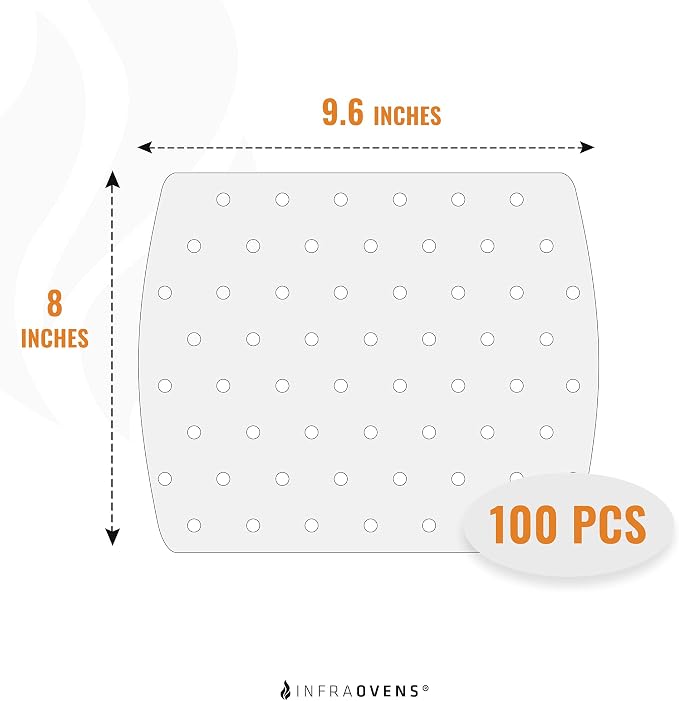 Air Fryer Parchment Paper For Ninja Foodi Grill 5-in-1 AG301, 4qt Ninja Foodi - Image 6