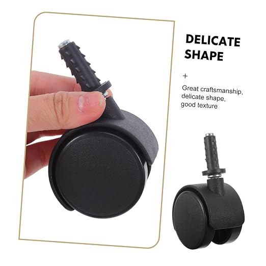 Zerodeko 4pcs Nylon Appliance Swivel Casters - Image 3
